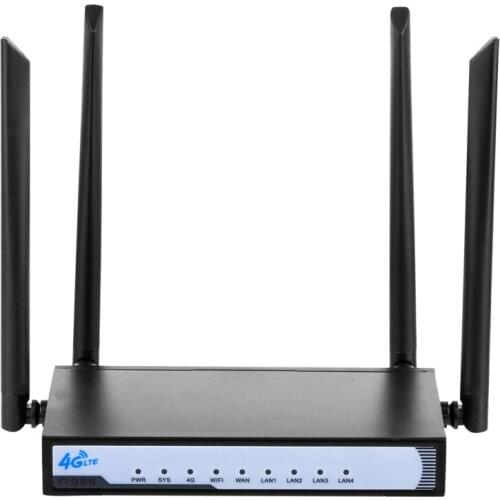 4G Industrial Wireless Router Wired to Network Port Wifi Qualcomm Solution