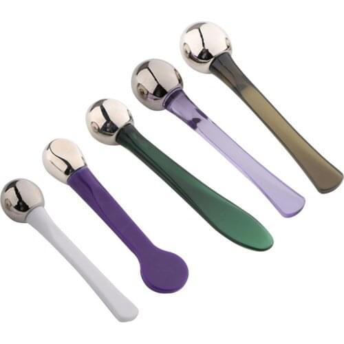 Face Lift Bar Roller Vibration Slimming Massager Facial Stick Facial Beauty Skin Care T Shaped Vibrating Tool Eye Cream Scoop