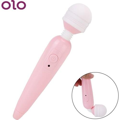 OLO 10 Speed G Spot Vagina Vibrator Wireless Dildo Vibrator Stick AV Magic Wand Female Masturbator Clitoral Stimulator