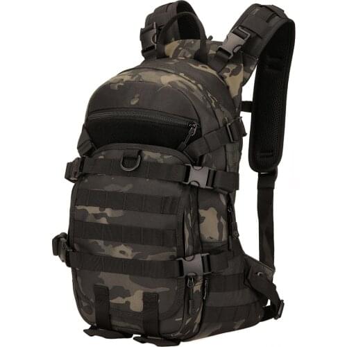 Outdoor Military Tactical Backpack Trekking Sport Travel 25L Nylon Camping Hiking Rucksack Camouflage Army Cycling Bicycle Bag