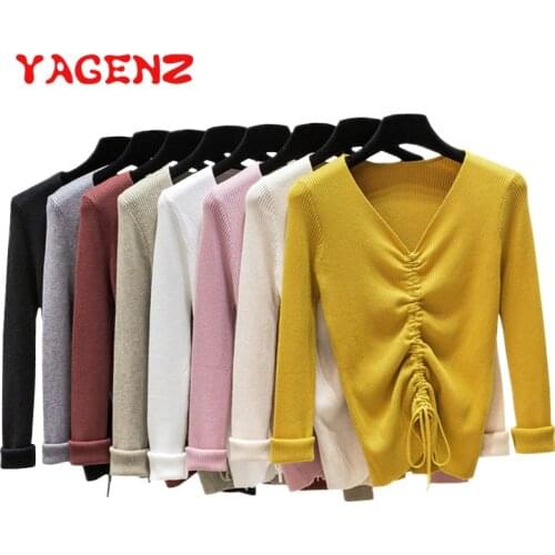YAGENZ Women's V-Neck Pullovers