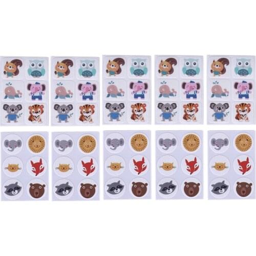 10pcs Mosquito Stickers DIY Mosquito Repellent Stickers Patches Cartoon Drive Repeller