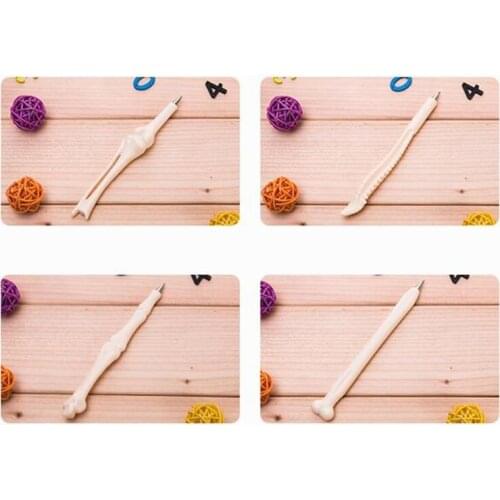 100 Pcs Bone Shape Design Ballpoint Pens, Novelty Funny Pen Gifts for Kids, Teens, Students, Doctor on Childrens Day
