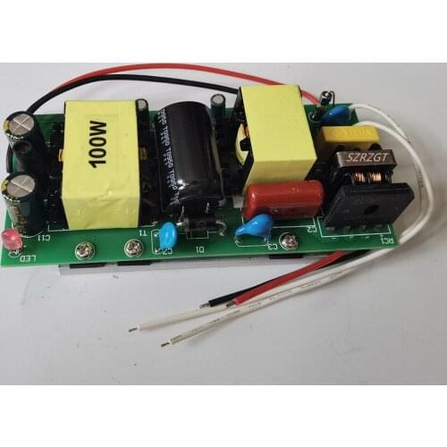 100W LED Power Supply Driver For 100 Watt High Power LED Light Lamp Bulb;AC90V-260V input Voltage; Output Current 3000MA