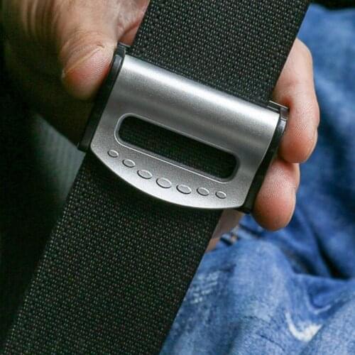 2PCS Universal Car Seat Belts Clips Adjustable Stopper Safety Buckle Plastic Clip Interior Accessories 4 Color Car Styling