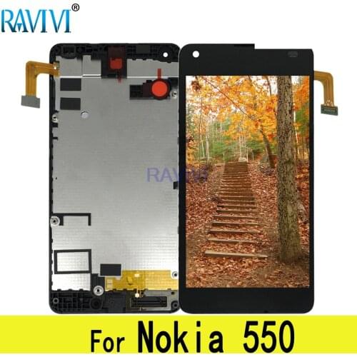 550 LCD For Nokia Lumia 550 LCD Display Touch Screen Digitizer Assembly Replacement For Nokia Lumia550