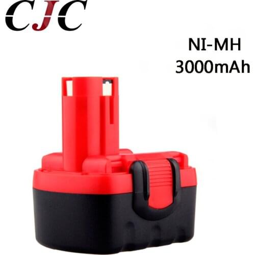 BAT038 BAT040 14.4V 3000mAh NI-MH Rechargeable Battery Pack Power Tools Battery Cordless Drill Replacement for Bosch 3660CK