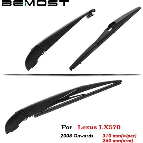 BEMOST Car Rear Wiper Arm Blade Rubber For Lexus LX570 310MM Hatchback 2008 2009 2010 2011 2012 2013 2014 2015 2016 2017 2018