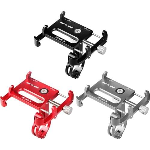 GUB Plus 9 Mountain Bike Bicycle Handle Phone Holder Support 360 Degree Rotation Electric Motorcycle Handlebar GPS Mount Bracket