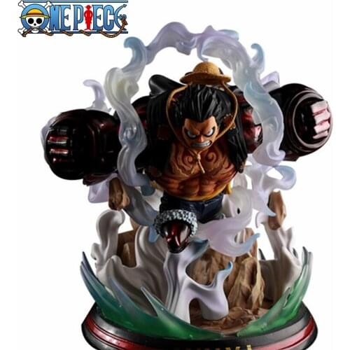 One Piece Monkey D Luffy Gear Fouth PVC Action Figures Toy 280mm Anime One Piece Luffy King Kong Figurine Statue