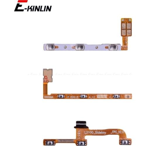 Switch Power ON OFF Key Mute Silent Volume Button Ribbon Flex Cable For Motorola Moto P30 Play One G7 G6 G5S G5 E5 Plus Parts