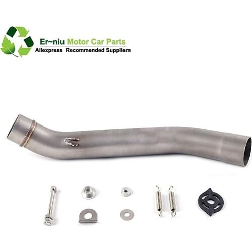 Motorcycle Exhaust Muffler Full System Slip On Middle Link Pipe DB Killer For kawasaki Z750 Z 750 2007 to 2015