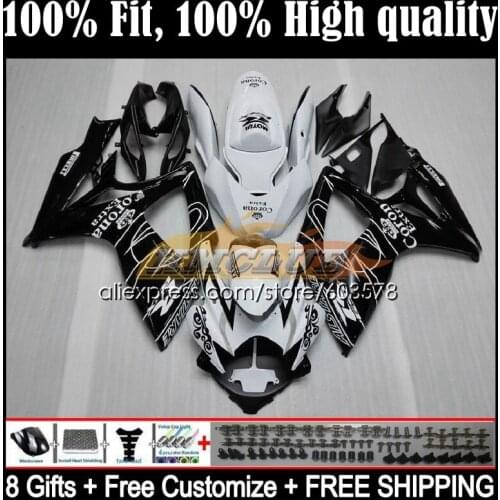 Injection For SUZUKI GSXR 600 750 CC GSXR-750 K6 750CC 5CL.4 GSXR750 GSXR-600 06 07 GSXR600 2006 2007 OEM Fairing white black