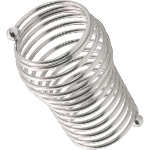 Stainless Steel Penis Ring Crystal Ring Simulation Female Pleasure Orgasm Developer Male Temptation Tool Cock Ring