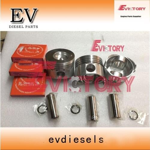3TNC80 overhaul kit Piston+ring+liner+bearing+gasket for YANMAR excavator