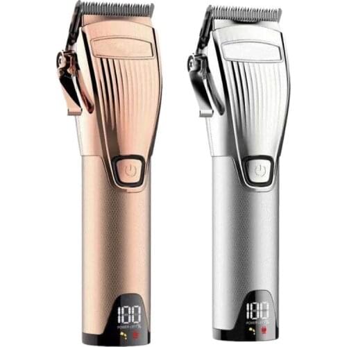 Hair Clipper Professional Hair Trimmer Rechargeable Mens Cordless Haircut Adjustable Ceramic Blade Clipper