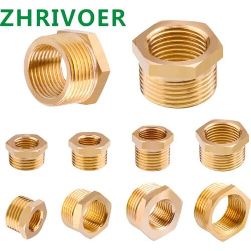 Copper through copper bushing copper ball valve copper direct bushing copper accessories pneumatic components 1:2:3:4:5:6:10