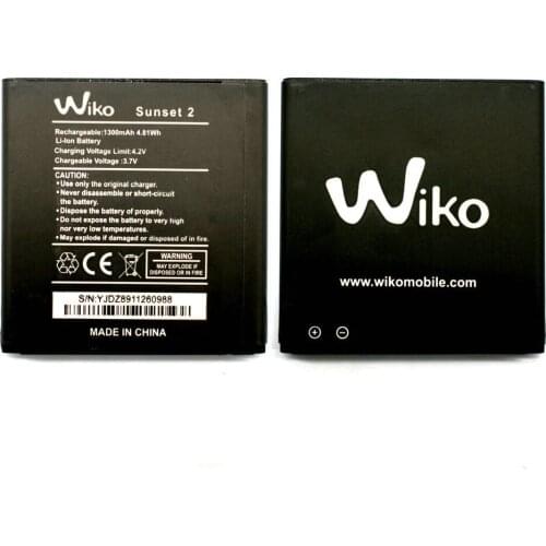 New 1300mAh High Quality Mobile Phone Replacement Li-ion Battery For Wiko sunset 2 Phone