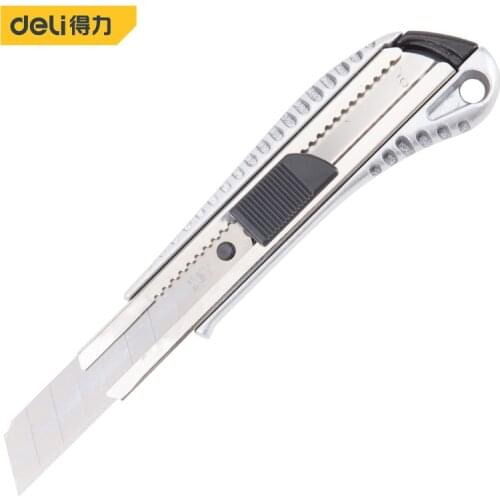Deli DIY Art Knife Art Supplies Utility Knife Paper Cutter Hand Tool Wallpaper SK5 Blade Cut Snap-Off Knife Couteau Popular Hоol
