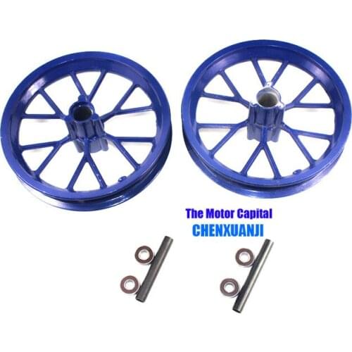 2019 New Good Reputation 222mm Front and Rear Tire Aluminium Alloy Wheel Rim Fit for 49cc Mini Moto Pocket Dirt Bike