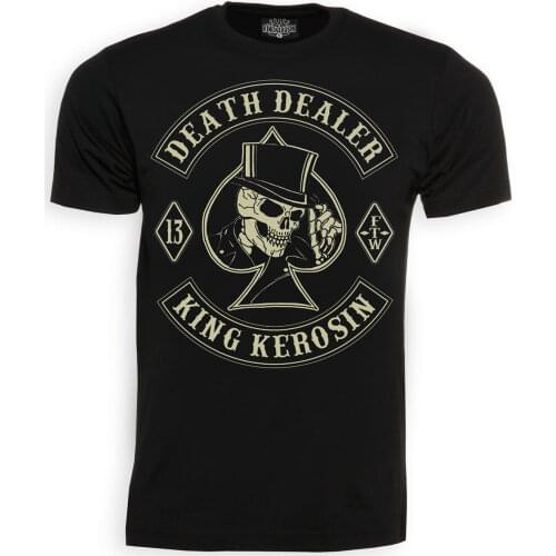 Casual O-Neck Male Tops & Tees T-Shirt Death Dealer Oldschool Hotrod Rockabilly Us-Cars Youngtimert Shirt Transfers