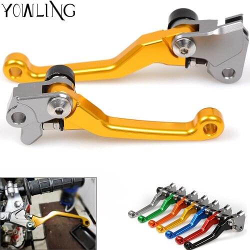 Motocross Pitbike CNC Pivot Brake Clutch Levers Handbrake FOR SUZUKI RM85 2005 2006 2007 2008 2009 2010 2011 2012 2013 2014 2015