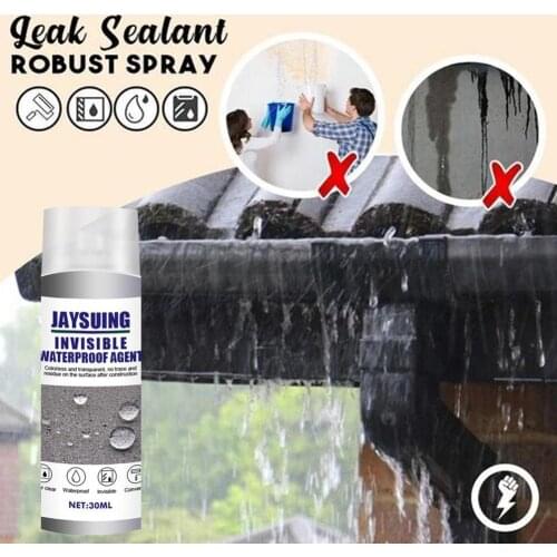 Spot 30ml Nano Waterproof Glue Spray Home Roof Wall Super Bonding Repair Strong Leak-trapping Anti-leaking Sealant Agent Sp A5Q4