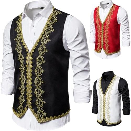 ZHELIN Men's Double Breasted Vests