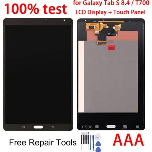 For Samsung Galaxy Tab S 8.4 / T700 LCD Display+Touch Panel Replacement for Digitizer Assembly Galaxy Tab S 8.4 / T700