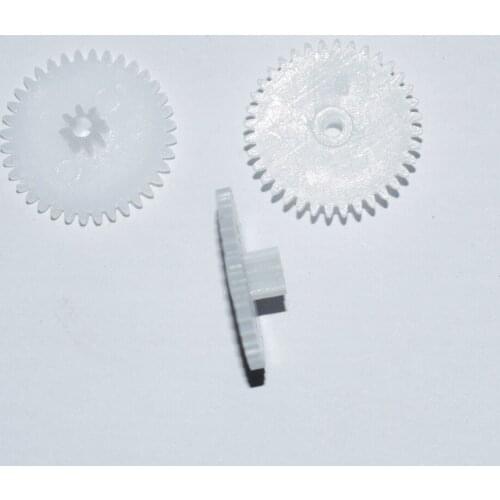 10/100pcs 36+8teeth hole 2mm OD 19mm double plastic gears/reduction gear/diy toy part technology model parts rc car 36082B