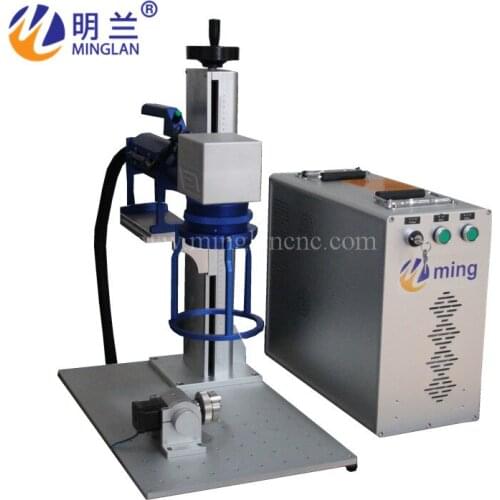 30W free shipping China JPT LP mopa 30W portable fiber laser marking machine for mark black stainless steel