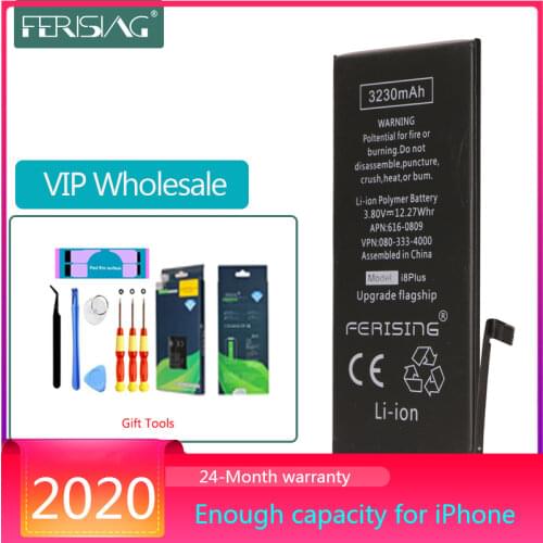 FERISING Wholesale Battery For iPhone 6s 6 s 5s SE 7 8 Plus X XR XS Max 11 Pro Original Bateria For iPhone 6Plus 7Plus 8Plus