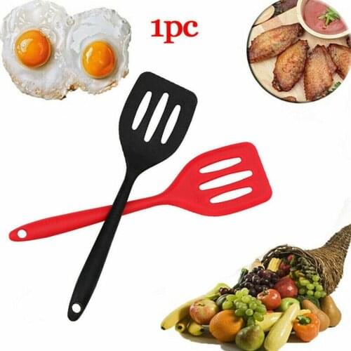 Non Stick Silicone Slotted Turner High Heat Resistant Cooking Spatula Pancake Frying Pan Shovel Kitchen Tools Cooking Utensils