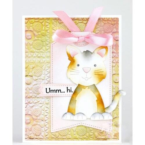 Big Tag Metal Cutting Dies for DIY Scrapbooking Crafts Embossing Decorative Crafts Supplies Paper Cards Making New 2019 Diecuts