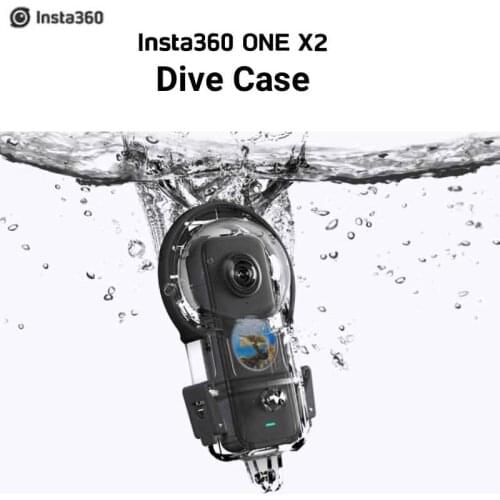Original Insta360 ONE X2 Dive Case 45m Waterproof Housings For Insta 360 X2 Underwater Protection Box Accessories