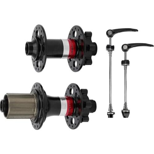 GUB Bike Hub with Quick Release Skewer Alloy Mountain Bicycle Disc Brake Hub 32 Holes 8‑11 Speed 72 Ring for MTB Road Bike