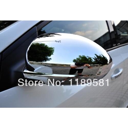 For Chevrolet Cruze Hatchback 2012-2015 ABS Chrome Car Accessories Side Mirror Cover Trim Rear View Cap Overlay Molding Garnish