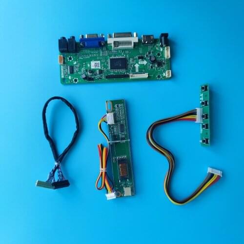 M.NT68676 Controller board HDMI-compatible LCD DVI Driver kit DIY VGA For CLAA102NA0ACW 1024X600 10.2 inch Panel monitor screen