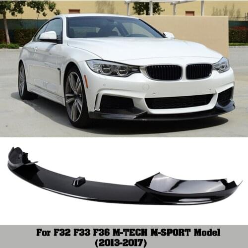 M-P Style PP material Bumper Front Lip For BMW 4 Series F32 F33 F36 425i 430i 440i
