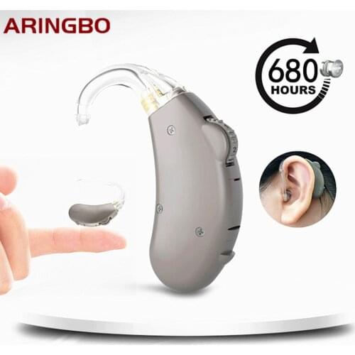 Aringbo Mini Digital Sound Amplifier Air Conduction Wireless Headphones For Deaf Elderly Ear Care Hearing Aids