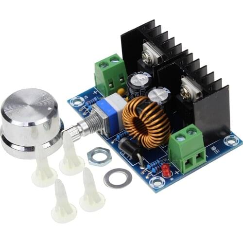 XH-M401 DC-DC Step Down Buck Converter Power Supply Module XL4016E1 PWM Adjustable 4-40V To 1.25-36V Step Down Board 8A 200W