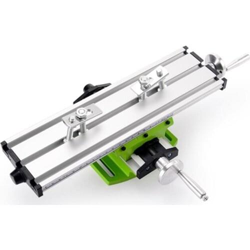New Compound Bench Drilling Slide Table Worktable Milling Working Cross Table Milling Vise Machine for Bench Drill Stand