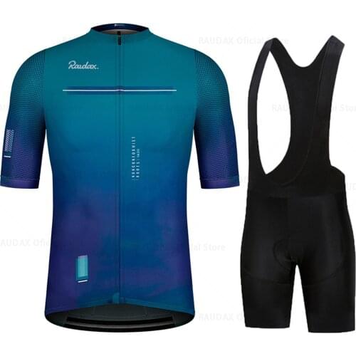 2021 Cycling Clothing New Team Areo Cycling Jersey Set Short Sleeve Maillot Ciclismo Hombre Cycling Clothes Verano Strava Team