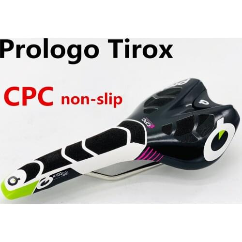 Prologo nago evo cpc Tirox/T 143-black white road bicycle saddle for man women tt saddle tri race seat mtb off-road bike saddle
