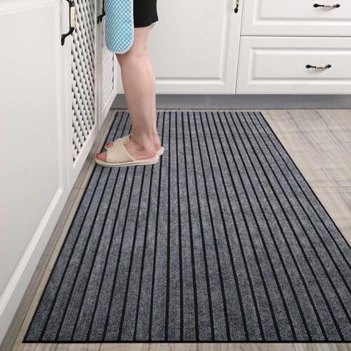 Anti Slip Kitchen Mat Long Kitchen Rugs Modern Bath Carpet Entrance Doormat Living Room Rugs for Bedroom DIY Hallway Runner Rug