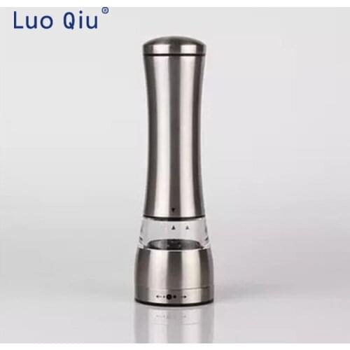 Stainless steel manual pepper mill multi-purpose black pepper grinder manual stainless steel pepper mill