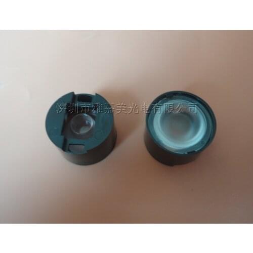 With holder-OSRAM lens 13.2mm 50 degrees ,90 degrees Matte surface , 1W 3W osram Scattering LED lens