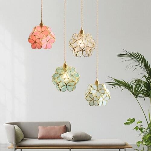 Modern Pendant Lights Copper colour Pendant Lamps glass Hanging lamp Dining Room Living Room Loft Children Room Kitchen Lighting