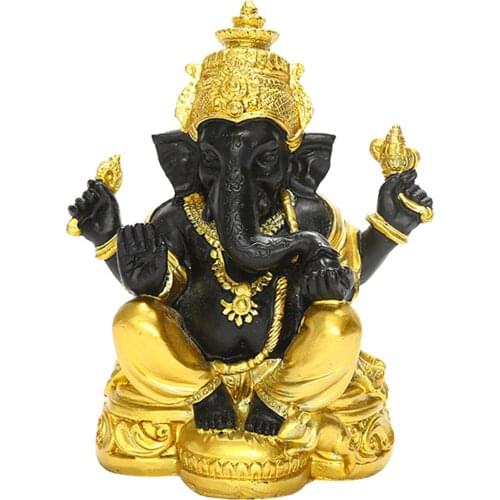 Ganesha Figurine India Buddha Home Office Mandir Diwali Feng Shui Decor Sculpture