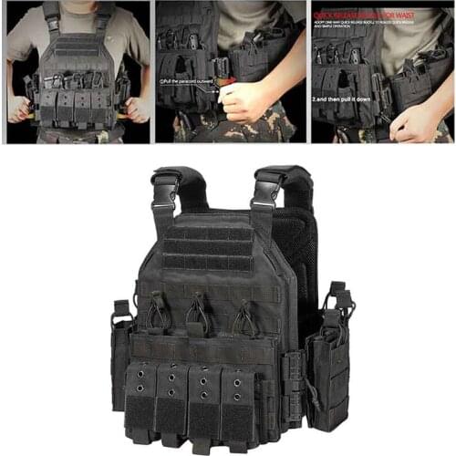 Tactical Vest Airsoft Accesorios Molle Military Chest Rig Plate Carrier Colete Tatico Militar Hunting Equipement Gear Armor